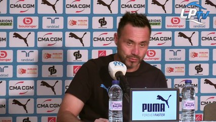 Intégrale de la conférence de presse de Lilian Brassier et Roberto De Zerbi avant le déplacement à Lyon