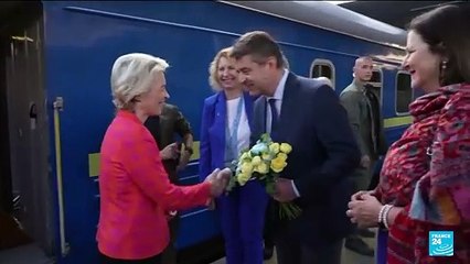 EU's von der Leyen announces 35 bln euro loan in Kyiv visit