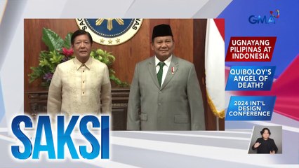 Ugnayang Pilipinas at Indonesia, pinagtibay sa pagbisita sa bansa ni Indonesian President-elect Prabowo Subianto | Saksi