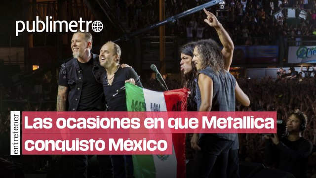 Todo lo que debes saber sobre los conciertos de Metallica en México