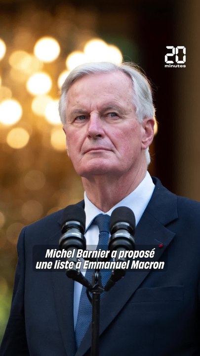 Gouvernement de Michel Barnier : Les noms qui ont fuité #shorts