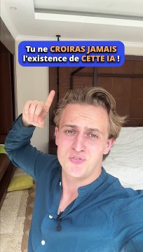 Tu ne croiras jamais l'existence de cette IA