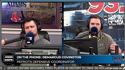 Jones & Keefe: DeMarcus Covington says the foundation is set with Christian Gonzalez and Keion White