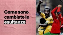 Esultanze dei calciatori: come sono cambiate, da Pelé a Cristiano Ronaldo
