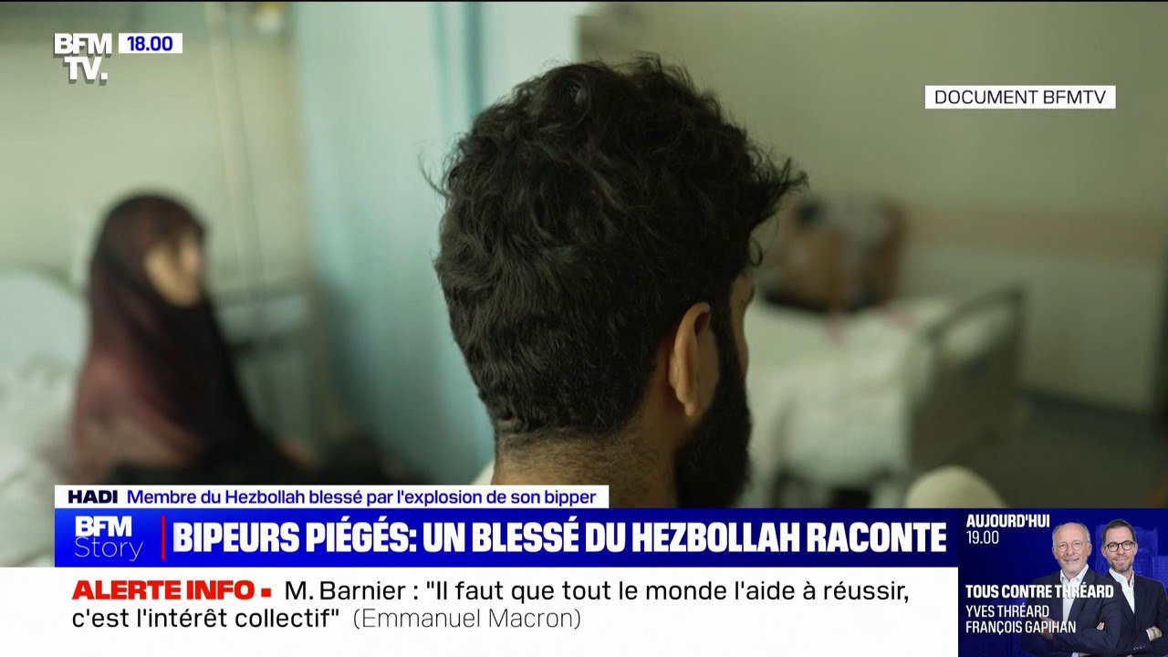 "J'ai vu mon bipeur exploser dans ma main": Hadi, formateur au département sportif du Hezbollah, raconte l'attaque de son bipeur