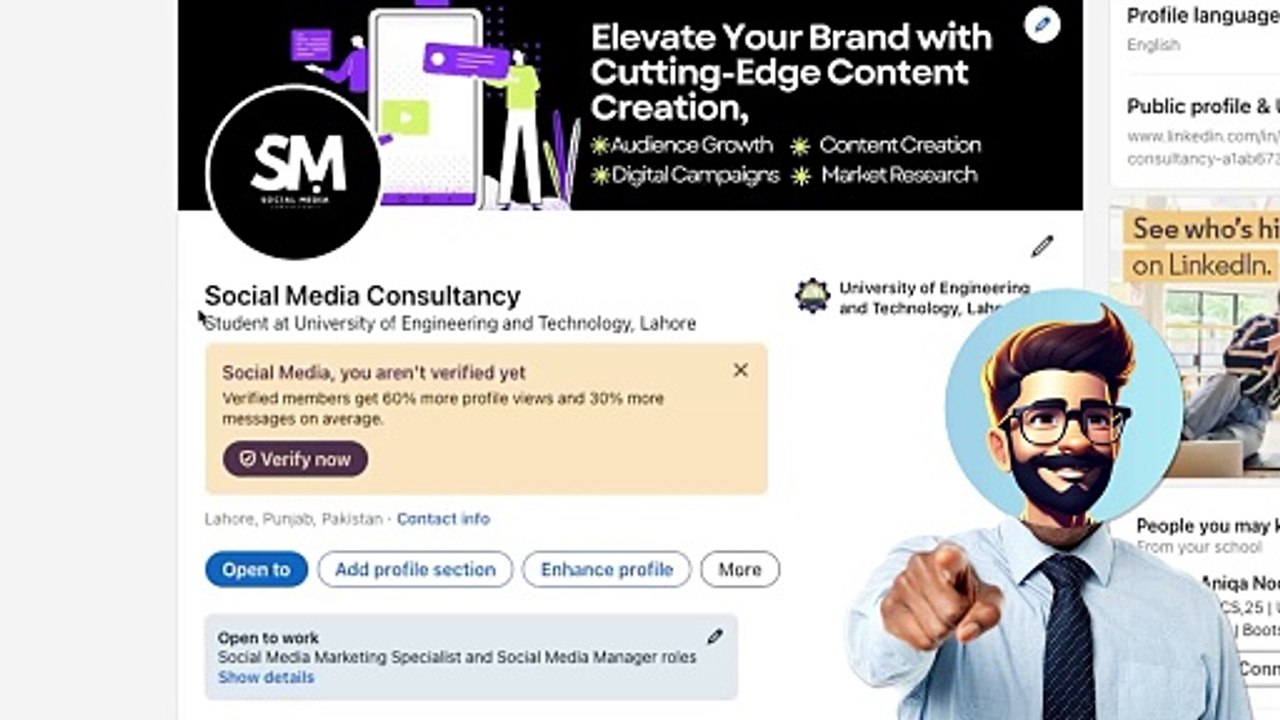 Lecture No 4 LinkedIn Headline Tips (Part 1): C...