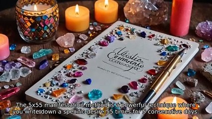 Unlock Your Dreams with the 5x55 Manifestation Method!