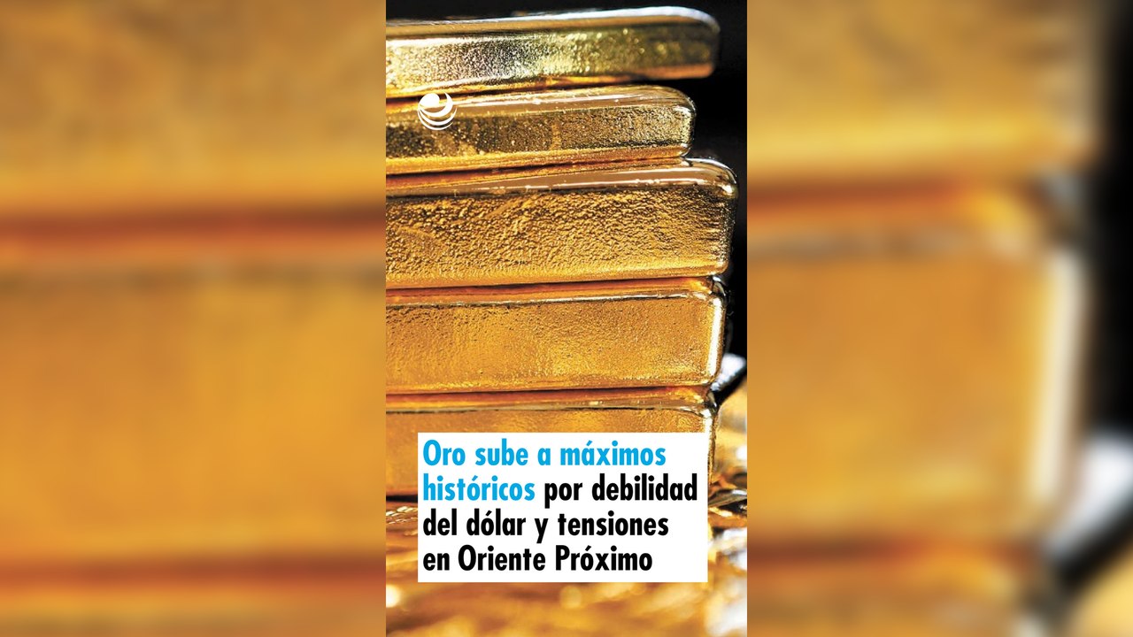 Oro sube a máximos históricos por debilidad del dólar y tensiones en ...