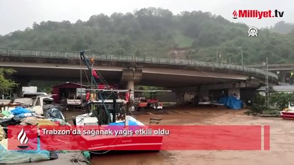 Trabzon'da sağanak yağış etkili oldu! Vali son durumu açıkladı
