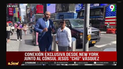 Primera entrevista de Chu Vázquez con su nuevo cargo de cónsul en NY | El Show del Mediodía