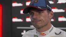 Verstappen y su elocuente reacción a la sanción de FIA en el GP de Singapur