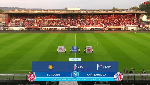 J6 I FC Rouen 1899 vs LB Châteauroux en replay (4-0) I National FFF 2024-2025