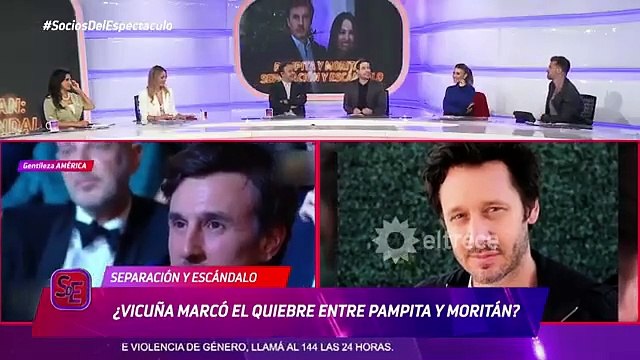 Qué dijo Vicuña sobre los rumores de separación de Pampita y García Moritán