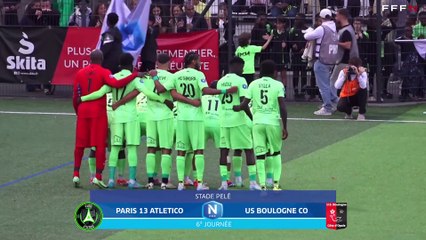 J6 I Paris 13 Atletico vs Boulogne USCO en replay (0-1)I National FFF 2024-2025