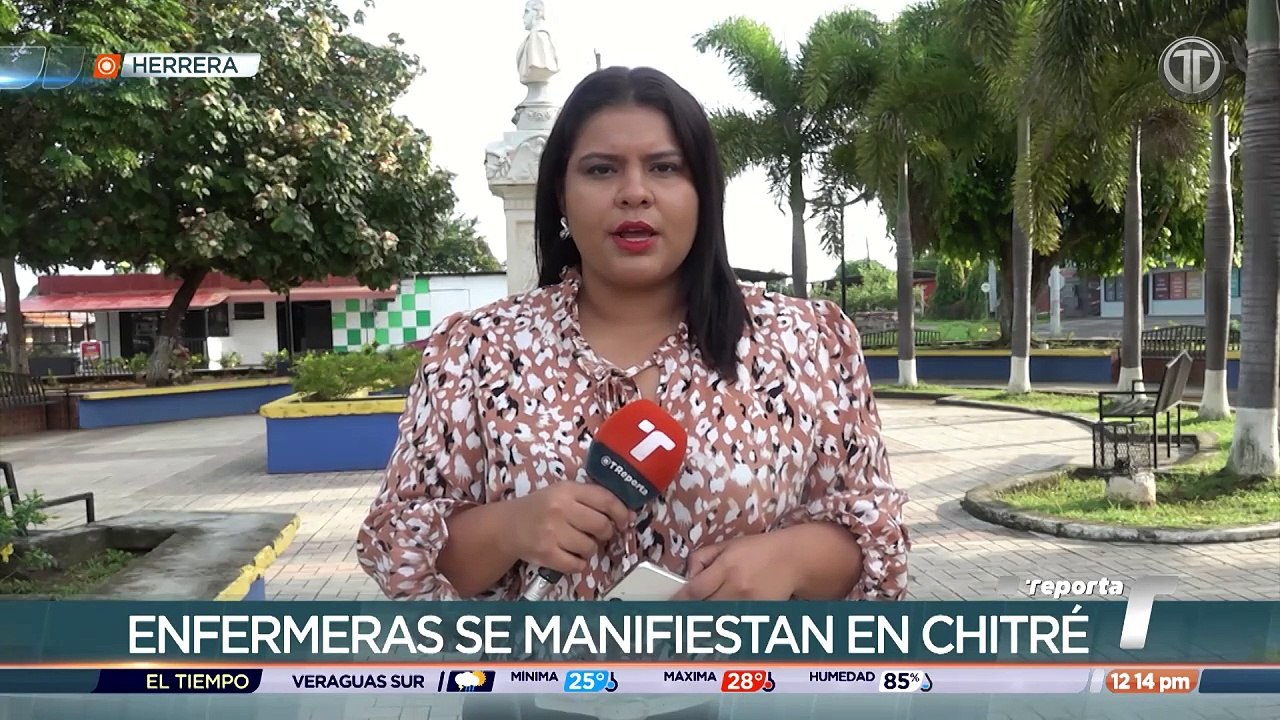 Enfermeras de Chitré exigen permanencia y pago de salarios adeudados