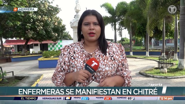 Enfermeras de Chitré exigen permanencia y pago de salarios adeudados