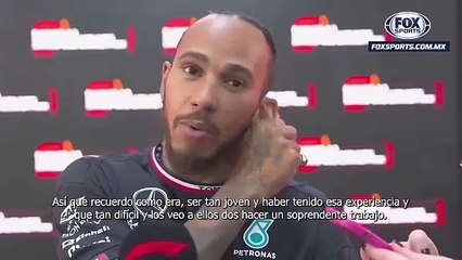 El elogio de Lewis Hamilton a Colapinto