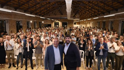 Fernando López Miras, este viernes, valorando la audiencia que tendrá con Pedro Sánchez el 4 de octubre.