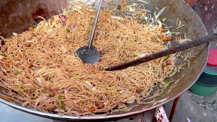 Ghaziabad Famous Healthy Soya Bean Chowmein Rs. 30/- Only l Ghaziabad Street Food