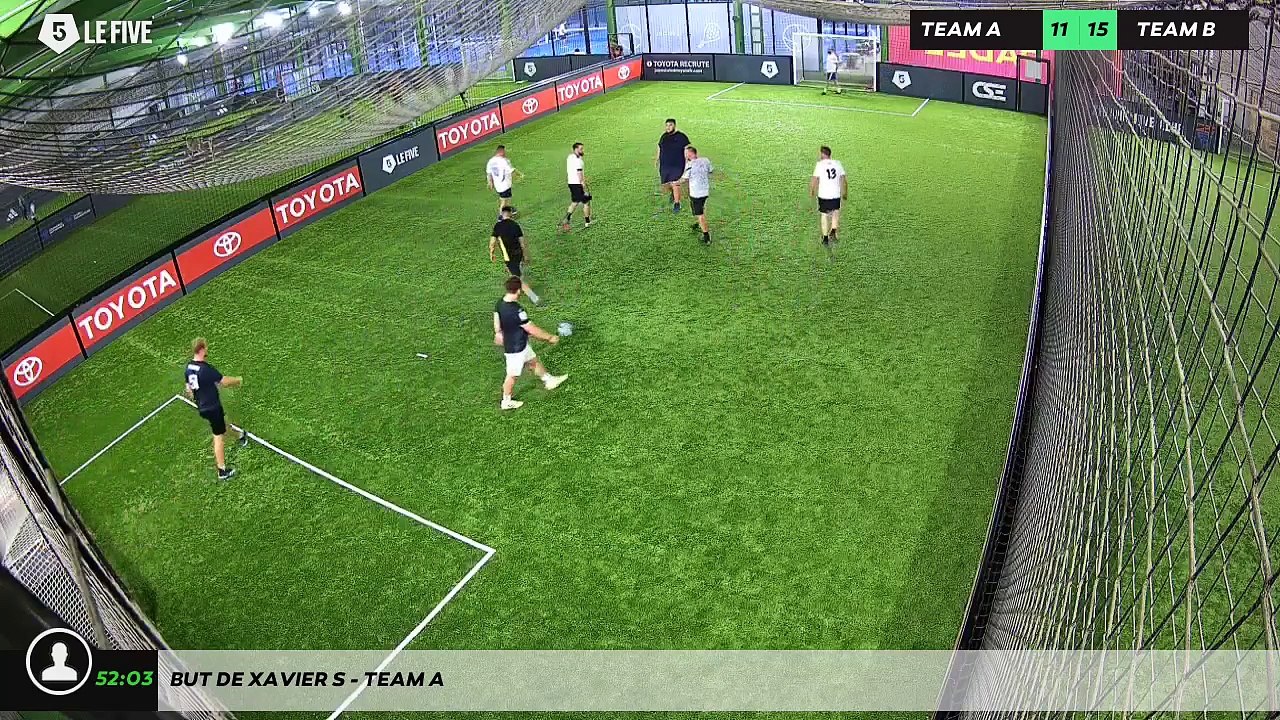 But de Xavier S - Team A
