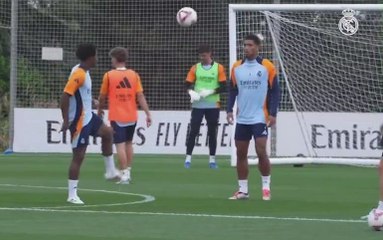 Endrick and Bellingham dazzle in Real Madrid training with epic ball juggling skills