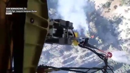 California Army National Guard aids in battle against wildfires