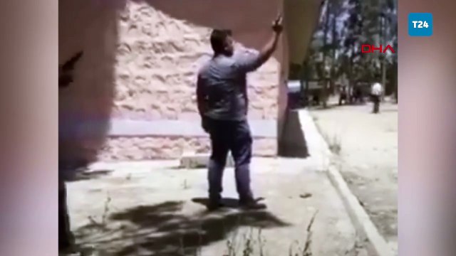 Şanlıurfa'da okul bahçesinde havaya rastgele ateş açtılar