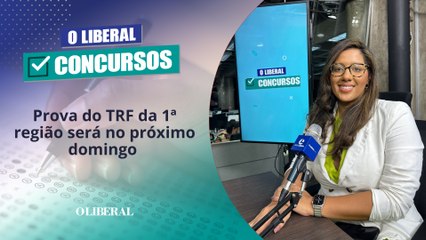 Prova do TRF da 1ª região será no próximo domingo