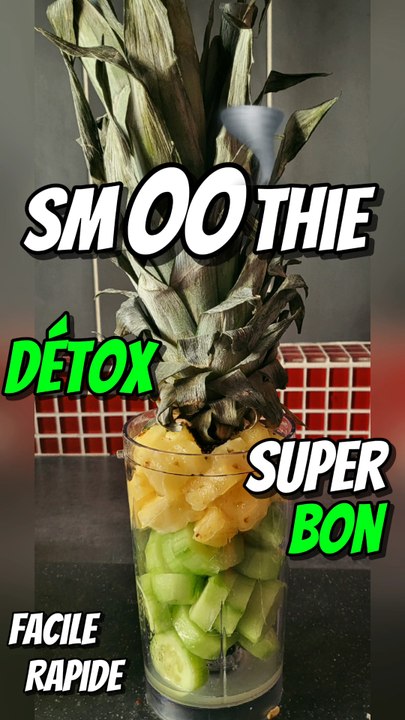 Recette Smoothie Perte de poids Détox ⚡️