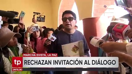 Agreden al mensajero que fue a buscar a Evo para entregarle la carta del Gobierno para el diálogo de este viernes