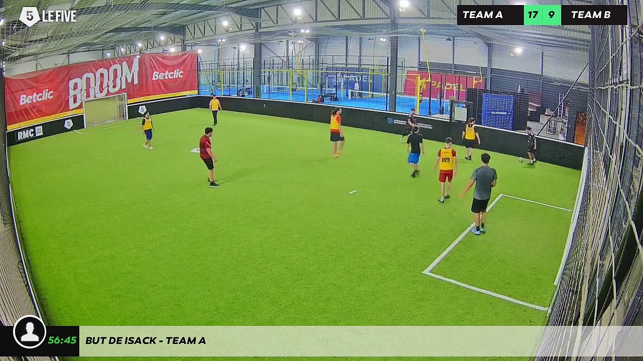But de Isack - Team A