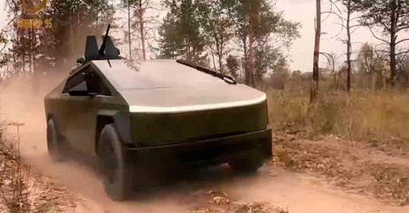 チェチェン、ウクライナ軍への対抗として2台のテスラ・サイバートラックを送る