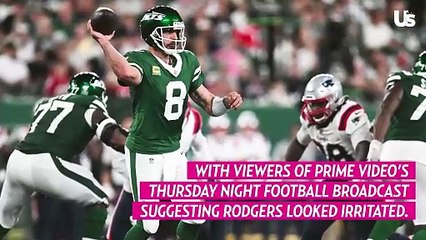 Aaron Rodgers Explains Awkward Push With Jets Coach