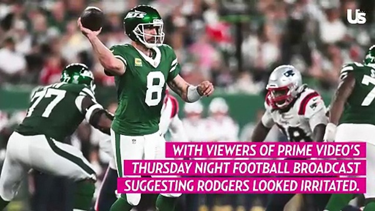 Aaron Rodgers Explains Awkward Push With Jets Coach