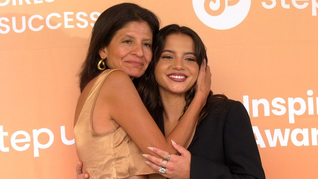 Katherine Moner and Isabela Merced 2024 Step Up Inspiration Awards Red Carpet