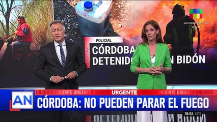  Siguen los INCENDIOS FUERA DE CONTROL en Córdoba: El viento agrava la situación