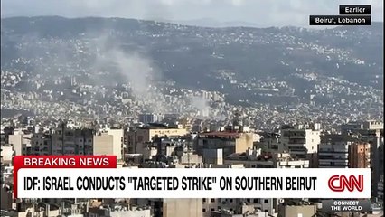 Video shows extensive destruction after Israeli air strike in Beirut