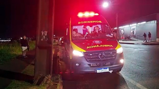 Homem fica ferido em acidente entre carro e moto na região norte