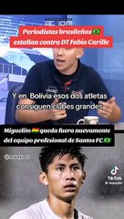 El DT del Santos sigue sin colocar a Miguel Terceros en el primer equipo
