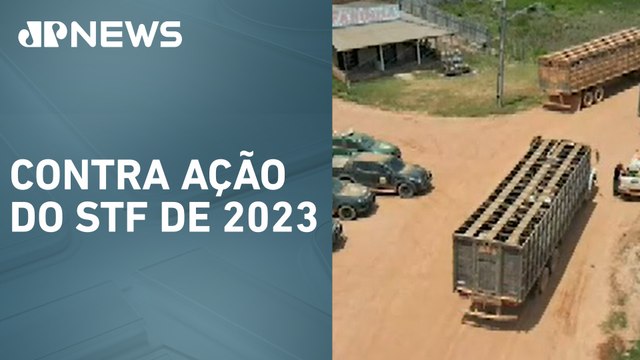 Operação conjunta retira gado criado ilegalmente em terras indígenas