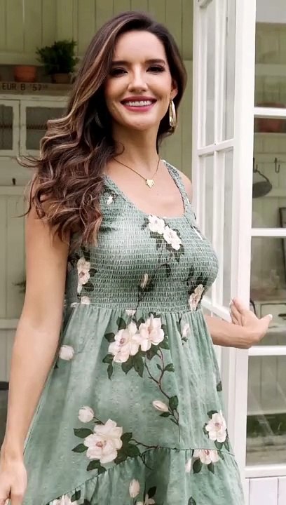 Kormei Women's Casual Smocked Tank Dress Sleeveless High Low Flowy Summer Beach Tiered Loose Maxi Long Dresses at Amazon Women’s Clothing store_2