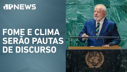 Lula embarca para Nova York neste sábado (21) para participar da Assembleia-Geral da ONU