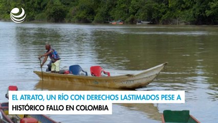 El Atrato, un río con derechos lastimados pese a histórico fallo en Colombia