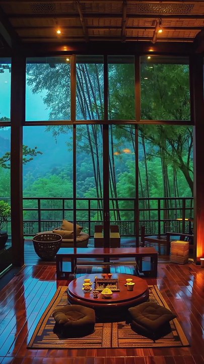 Snuggle up in our lounge as the thunderstorm rages outside.#dailymotion #short #shorts  #bed #bedroom  #LuxuryRoom  #CozyEscape