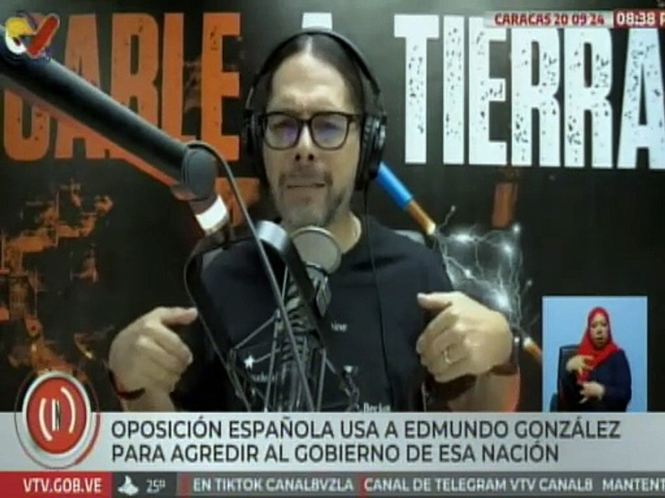 Vpdte. Sectorial Freddy Ñáñez: La derecha española usa a González Urrutia para agredir a Venezuela