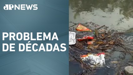 Mancha de poluição no Rio Tietê quase dobra em dois anos