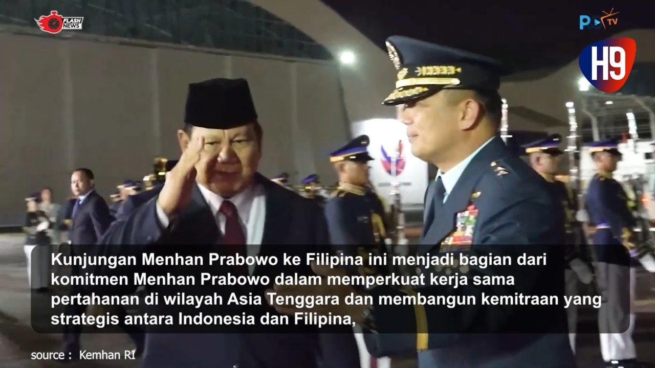 Prabowo Lakukan Kunjung Resmi ke Manila Filipina