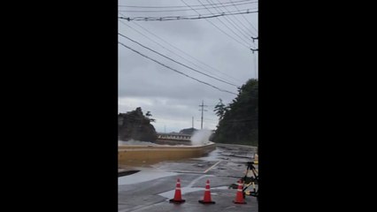 "연평도 강풍으로 해안도로 통제" / YTN