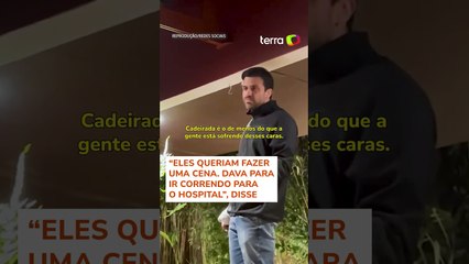 Pablo Marçal admite que fez 'cena' em ambulância após levar cadeirada em debate