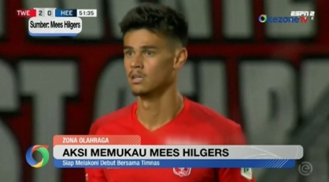 Statistik Fantastis Mees Hilgers saat Twente Gilas Heerenveen